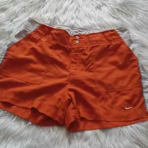 Nike sport orange  woman's short size M(8-10)